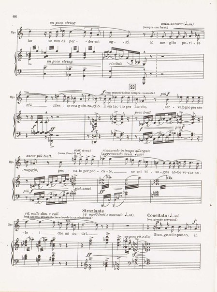 Parisina / tragedia lirica in quattro atti di Gabriele D'Annunzio ; musicata da Pietro Mascagni ; riduzione per canto e pianoforte