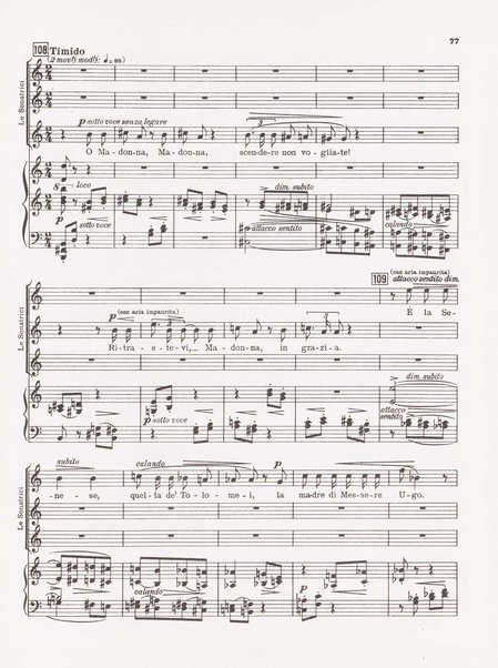 Parisina / tragedia lirica in quattro atti di Gabriele D'Annunzio ; musicata da Pietro Mascagni ; riduzione per canto e pianoforte