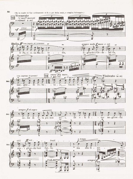 Parisina / tragedia lirica in quattro atti di Gabriele D'Annunzio ; musicata da Pietro Mascagni ; riduzione per canto e pianoforte