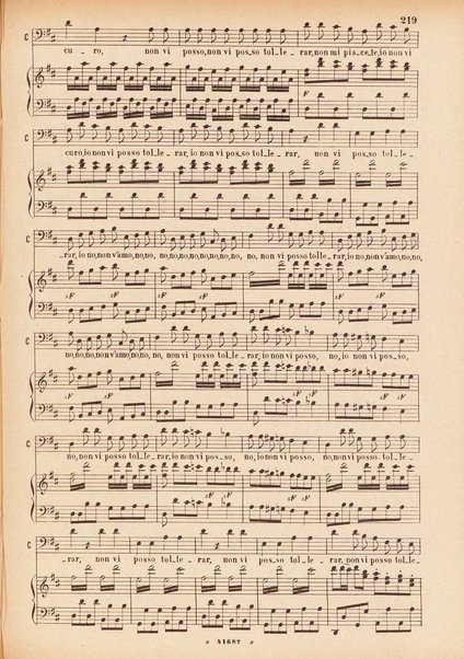 Il matrimonio segreto : melodramma giocoso in due atti / D. Cimarosa ; opera completa per canto e pianoforte