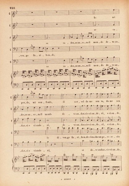 Il matrimonio segreto : melodramma giocoso in due atti / D. Cimarosa ; opera completa per canto e pianoforte