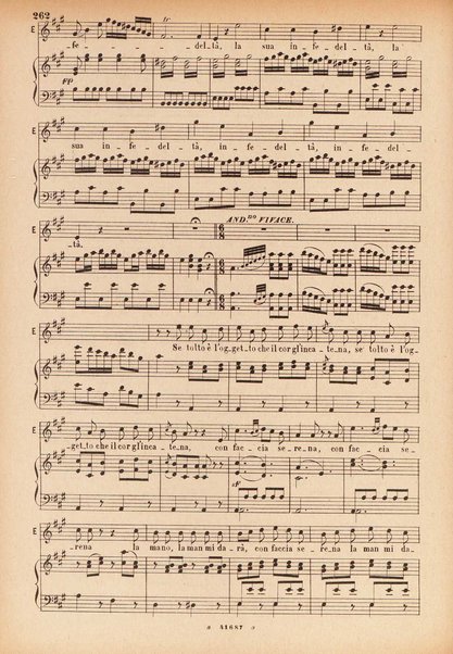 Il matrimonio segreto : melodramma giocoso in due atti / D. Cimarosa ; opera completa per canto e pianoforte