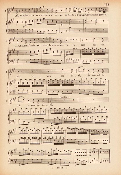 Il matrimonio segreto : melodramma giocoso in due atti / D. Cimarosa ; opera completa per canto e pianoforte