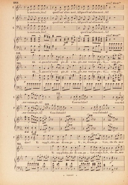 Il matrimonio segreto : melodramma giocoso in due atti / D. Cimarosa ; opera completa per canto e pianoforte