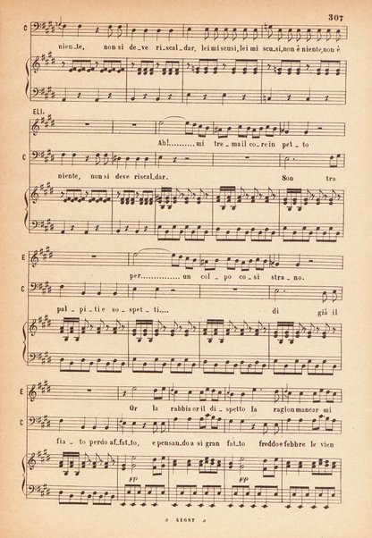 Il matrimonio segreto : melodramma giocoso in due atti / D. Cimarosa ; opera completa per canto e pianoforte
