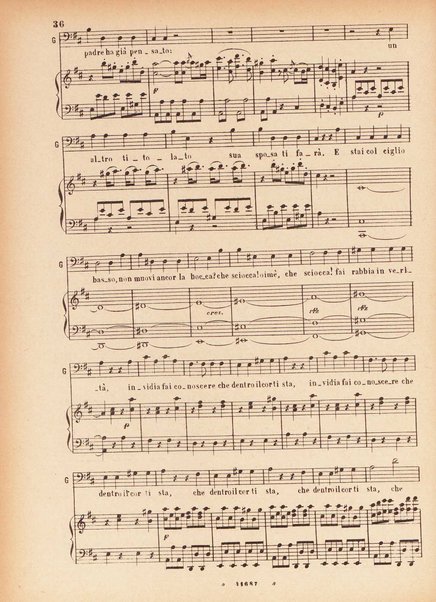 Il matrimonio segreto : melodramma giocoso in due atti / D. Cimarosa ; opera completa per canto e pianoforte