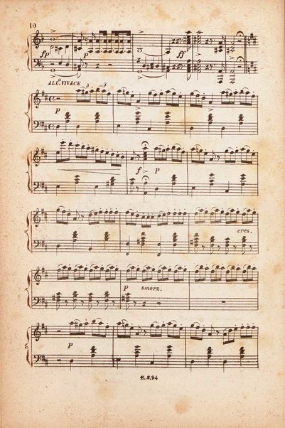 La regina di Golconda : melodramma in due atti / di Gaetano Donizetti ; per pianoforte solo