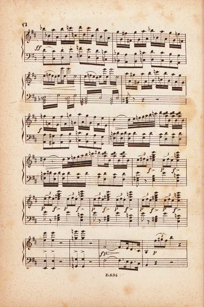 La regina di Golconda : melodramma in due atti / di Gaetano Donizetti ; per pianoforte solo