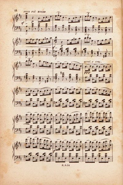 La regina di Golconda : melodramma in due atti / di Gaetano Donizetti ; per pianoforte solo