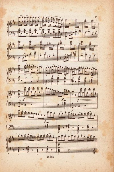 La regina di Golconda : melodramma in due atti / di Gaetano Donizetti ; per pianoforte solo