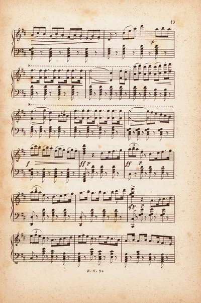 La regina di Golconda : melodramma in due atti / di Gaetano Donizetti ; per pianoforte solo