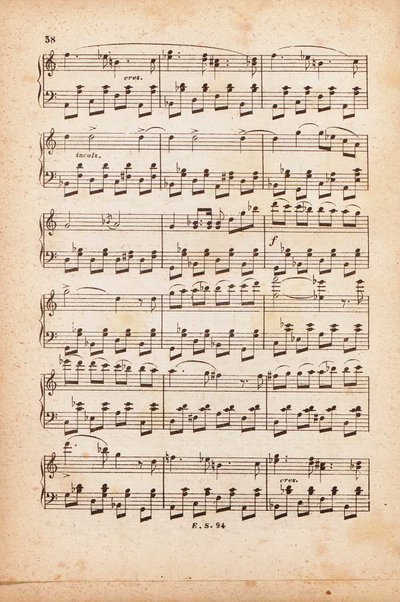 La regina di Golconda : melodramma in due atti / di Gaetano Donizetti ; per pianoforte solo