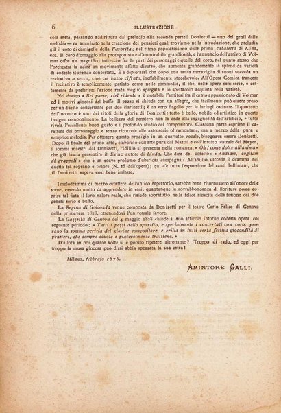 La regina di Golconda : melodramma in due atti / di Gaetano Donizetti ; per pianoforte solo