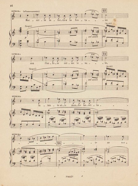 Mosé : poema sinfonico-vocale in un prologo e tre parti / testo di A. Cameroni e P. Croci ; musica di D. Lorenzo Perosi ; riduzione per canto e pianoforte di Ugo Solazzi