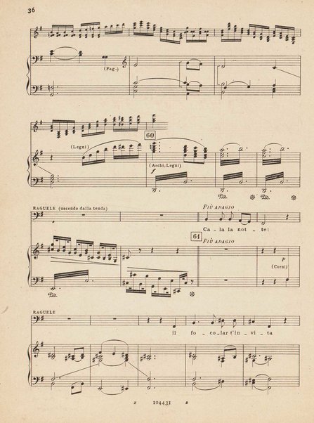 Mosé : poema sinfonico-vocale in un prologo e tre parti / testo di A. Cameroni e P. Croci ; musica di D. Lorenzo Perosi ; riduzione per canto e pianoforte di Ugo Solazzi