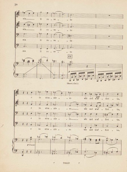 Mosé : poema sinfonico-vocale in un prologo e tre parti / testo di A. Cameroni e P. Croci ; musica di D. Lorenzo Perosi ; riduzione per canto e pianoforte di Ugo Solazzi