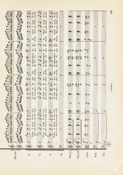 Le Roi David : psaume symphonique en trois parties / Arthur Honegger ; d'après le drame de René Morax