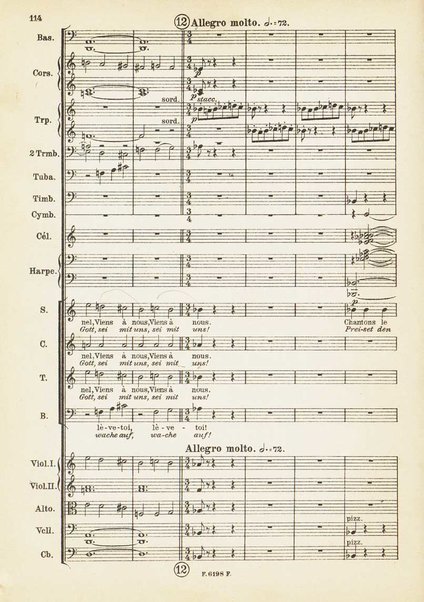 Le Roi David : psaume symphonique en trois parties / Arthur Honegger ; d'après le drame de René Morax