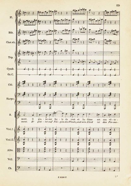 Le Roi David : psaume symphonique en trois parties / Arthur Honegger ; d'après le drame de René Morax