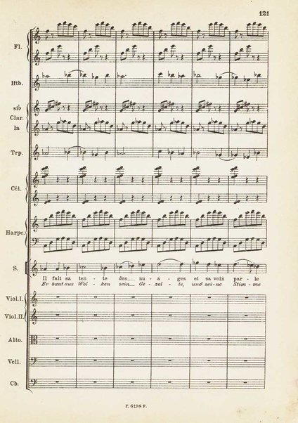 Le Roi David : psaume symphonique en trois parties / Arthur Honegger ; d'après le drame de René Morax