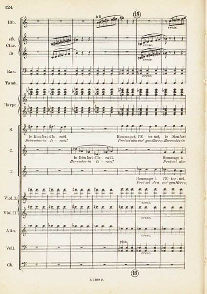 Le Roi David : psaume symphonique en trois parties / Arthur Honegger ; d'après le drame de René Morax