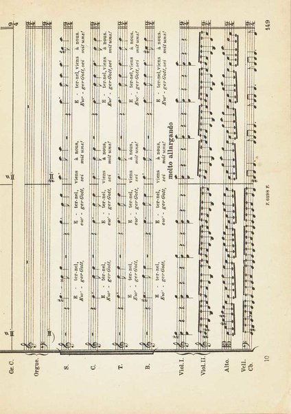 Le Roi David : psaume symphonique en trois parties / Arthur Honegger ; d'après le drame de René Morax