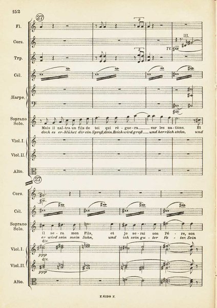 Le Roi David : psaume symphonique en trois parties / Arthur Honegger ; d'après le drame de René Morax