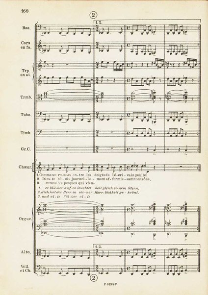 Le Roi David : psaume symphonique en trois parties / Arthur Honegger ; d'après le drame de René Morax