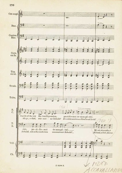 Le Roi David : psaume symphonique en trois parties / Arthur Honegger ; d'après le drame de René Morax