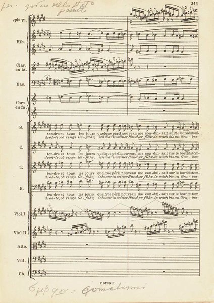 Le Roi David : psaume symphonique en trois parties / Arthur Honegger ; d'après le drame de René Morax