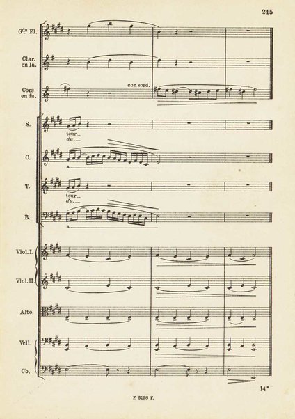 Le Roi David : psaume symphonique en trois parties / Arthur Honegger ; d'après le drame de René Morax