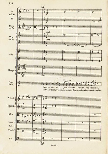 Le Roi David : psaume symphonique en trois parties / Arthur Honegger ; d'après le drame de René Morax