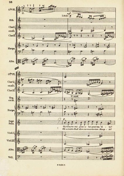 Le Roi David : psaume symphonique en trois parties / Arthur Honegger ; d'après le drame de René Morax