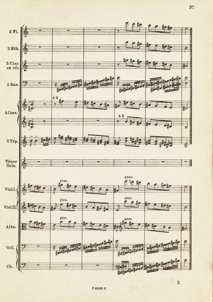 Le Roi David : psaume symphonique en trois parties / Arthur Honegger ; d'après le drame de René Morax