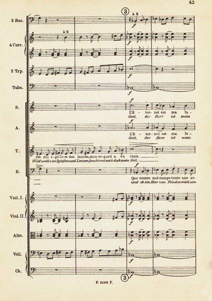 Le Roi David : psaume symphonique en trois parties / Arthur Honegger ; d'après le drame de René Morax