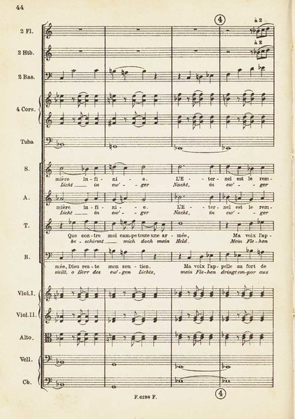 Le Roi David : psaume symphonique en trois parties / Arthur Honegger ; d'après le drame de René Morax