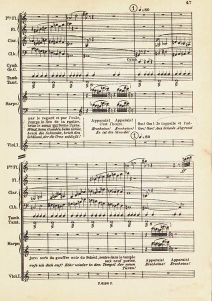 Le Roi David : psaume symphonique en trois parties / Arthur Honegger ; d'après le drame de René Morax