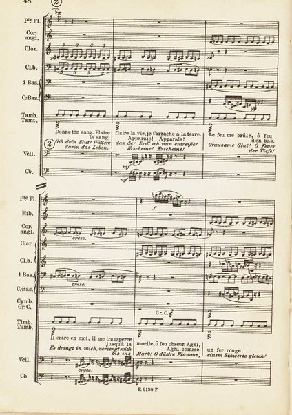 Le Roi David : psaume symphonique en trois parties / Arthur Honegger ; d'après le drame de René Morax