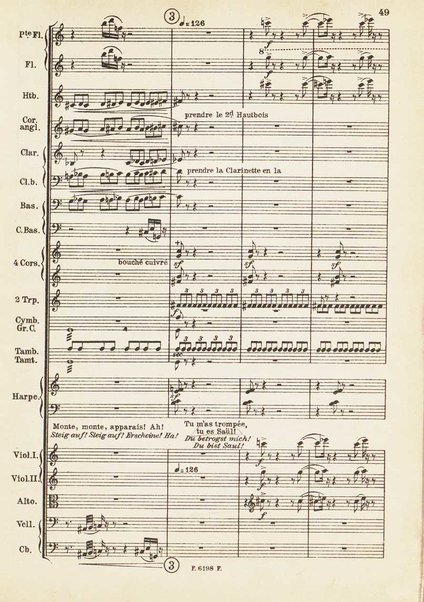 Le Roi David : psaume symphonique en trois parties / Arthur Honegger ; d'après le drame de René Morax