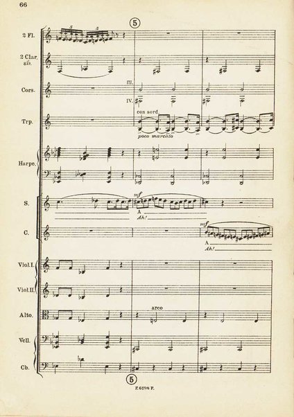 Le Roi David : psaume symphonique en trois parties / Arthur Honegger ; d'après le drame de René Morax