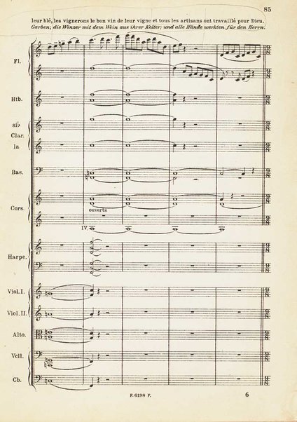 Le Roi David : psaume symphonique en trois parties / Arthur Honegger ; d'après le drame de René Morax