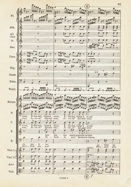 Le Roi David : psaume symphonique en trois parties / Arthur Honegger ; d'après le drame de René Morax