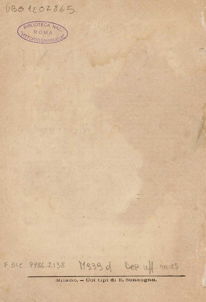 Don Giovanni : opera in due atti / di Volfango Mozart ; riduzione per pianoforte solo