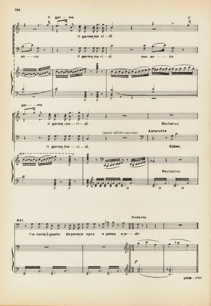 Armida / G. Rossini ; melodramma in tre atti di Giovanni Schmidt ; edizione critica a cura di Daniele Da Deppo ; [riduzione per] canto e piano