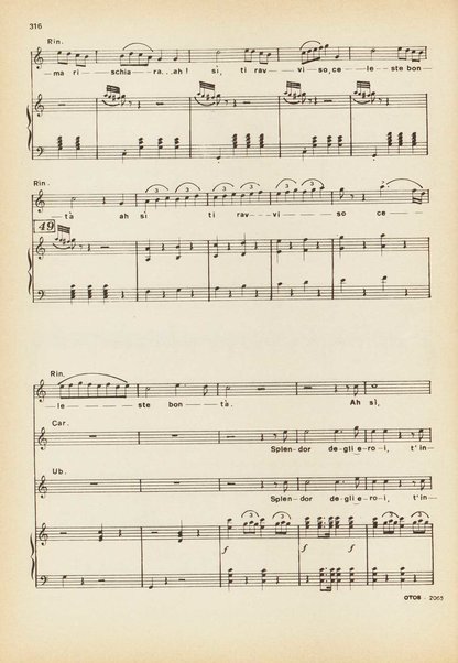Armida / G. Rossini ; melodramma in tre atti di Giovanni Schmidt ; edizione critica a cura di Daniele Da Deppo ; [riduzione per] canto e piano