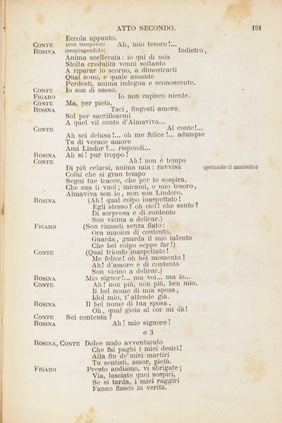 Il barbiere di Siviglia : opera in due atti / di Gioachino Rossini ; edizione per pianoforte solo