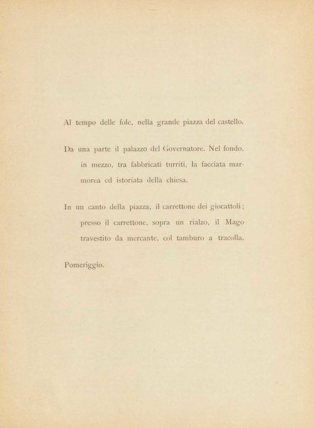 La ninna nanna della bambola : favola in due quadri per il teatro dei fanciulli / F. Balilla Pratella ; da La favola incantata di Luciano De Nardis ; riduzione per canto e pianoforte