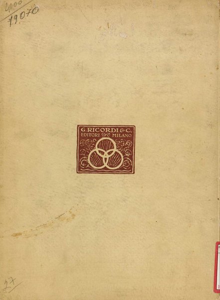 La ninna nanna della bambola : favola in due quadri per il teatro dei fanciulli / F. Balilla Pratella ; da La favola incantata di Luciano De Nardis ; riduzione per canto e pianoforte