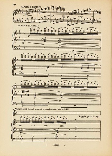 La ninna nanna della bambola : favola in due quadri per il teatro dei fanciulli / F. Balilla Pratella ; da La favola incantata di Luciano De Nardis ; riduzione per canto e pianoforte