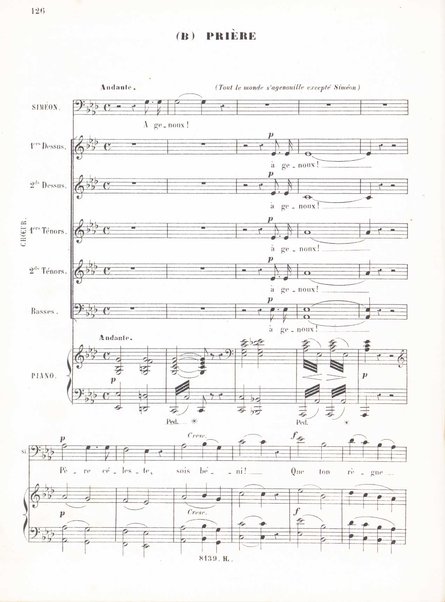 Polyeucte : opéra en cinq actes / paroles de Jules Barbier et Michel Carré ; musique de Ch. Gounod ; partition, piano et chant réduite par H. Salomon